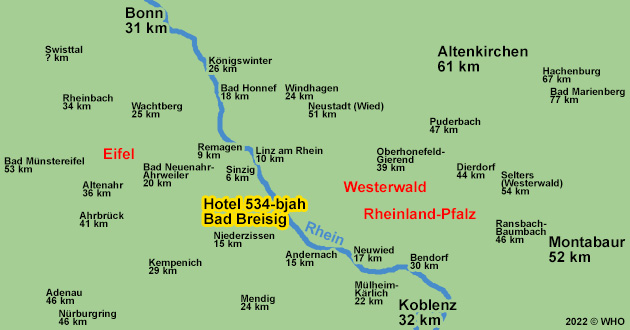 Urlaub ber Ostern mit Osterangebot in Bad Breisig am Rhein