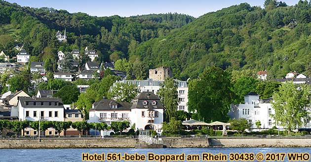 Urlaub ber Ostern in Boppard am Rhein, Osterkurzreise im Rheintal, inmitten vom UNESCO-Weltkulturerbe Mittelrhein