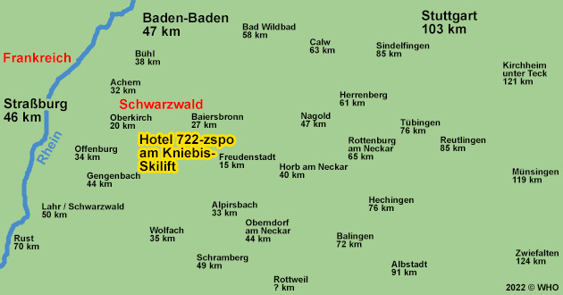 Urlaub ber Ostern im Schwarzwald. Oster-Kurzurlaub bei Bad Peterstal-Griesbach im Naturpark Schwarzwald Mitte/Nord, ca. 1 km von der Schwarzwaldhochstrae.