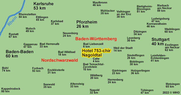 Urlaub ber Ostern im Nordschwarzwald. Oster-Kurzurlaub im Nagoldtal, bei Calw im Schwarzwald.