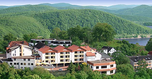 Urlaub ber Ostern in Waldeck am Edersee. Oster-Kurzurlaub in Nord-Hessen.