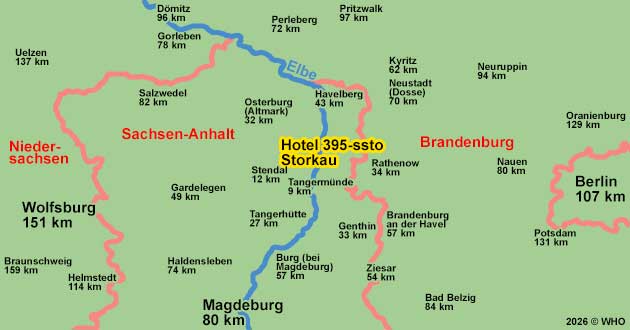 Urlaub �ber Ostern in der Altmark, Osterkurzurlaub im Schlosshotel an der Mittelelbe in Sachsen-Anhalt