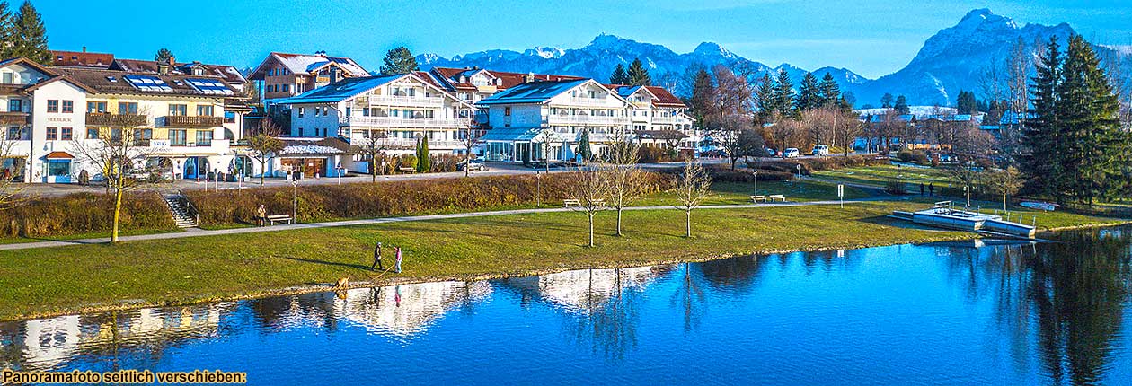 Urlaub ber Ostern im Allgu, Osterurlaub im Kurhotel in Hopfen am See bei Fssen