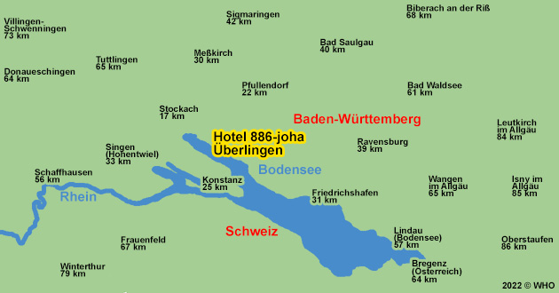 Urlaub ber Ostern am Bodensee, Osterurlaub in berlingen zwischen Meersburg, Blumeninsel Mainau, Konstanz, Radolfzell, Gemseinsel Reichenau, Friedrichshafen, Singen, Ravensburg, Stein am Rhein, Rheinfall bei Schaffhausen, Lindau und Bregenz