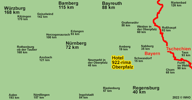 Urlaub ber Ostern in Ostbayern, Osterurlaub in der Oberpfalz zwischen zwischen Amberg, Schwandorf, Regensburg, Nrnberg, Ingolstadt und Mnchen.